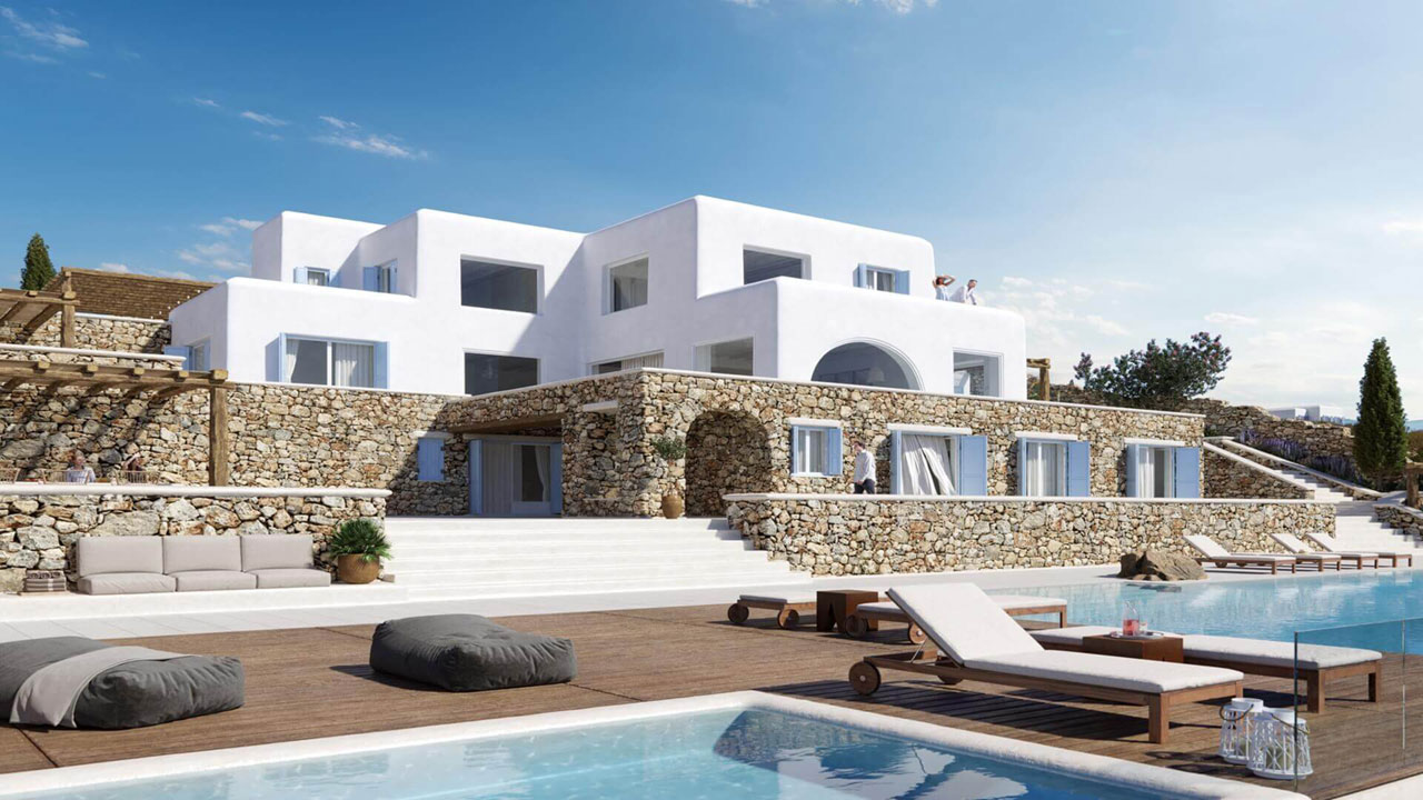 Villa Nammos, Agios Lazaros, Mykonos. Photo © Kinglike Concierge.