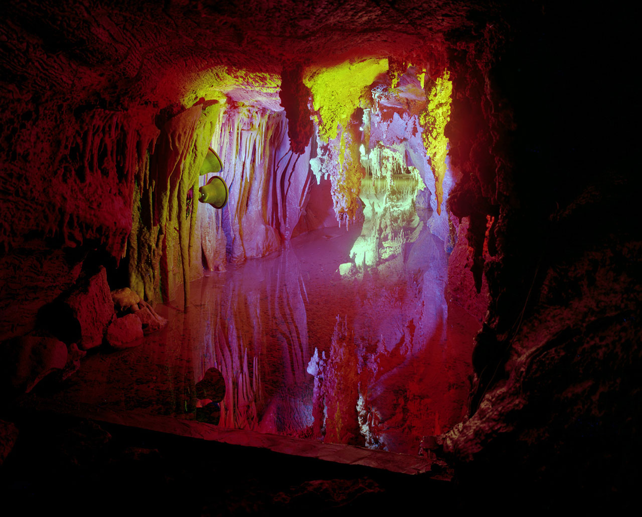 Austin Irving, Shenandoah Caverns Rainbow Lake, Virginia, 2012.
