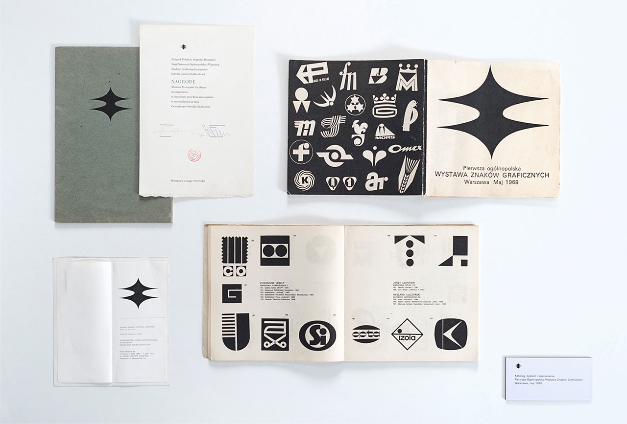 Catalogue of the First Polish Exhibition of Graphic Symbols, 1969.
Courtesy Museum of Modern Art in Warsaw.