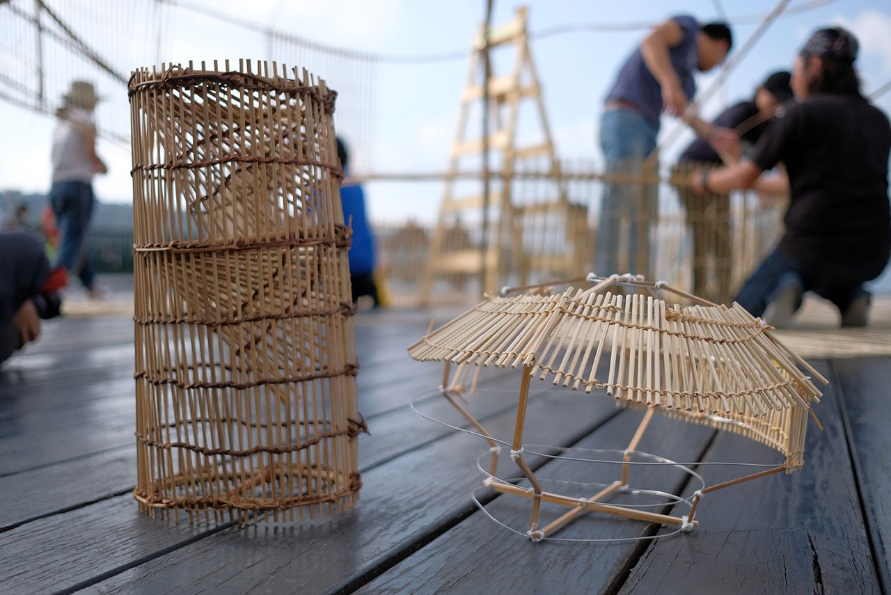 Fish Trap House workshop. Photo by Alvin Liu.