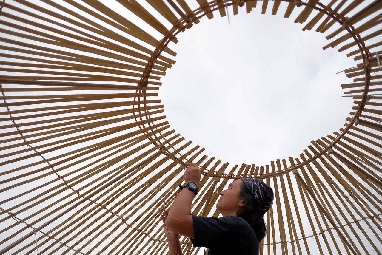 Fish Trap House workshop. Photo by Alvin Liu.