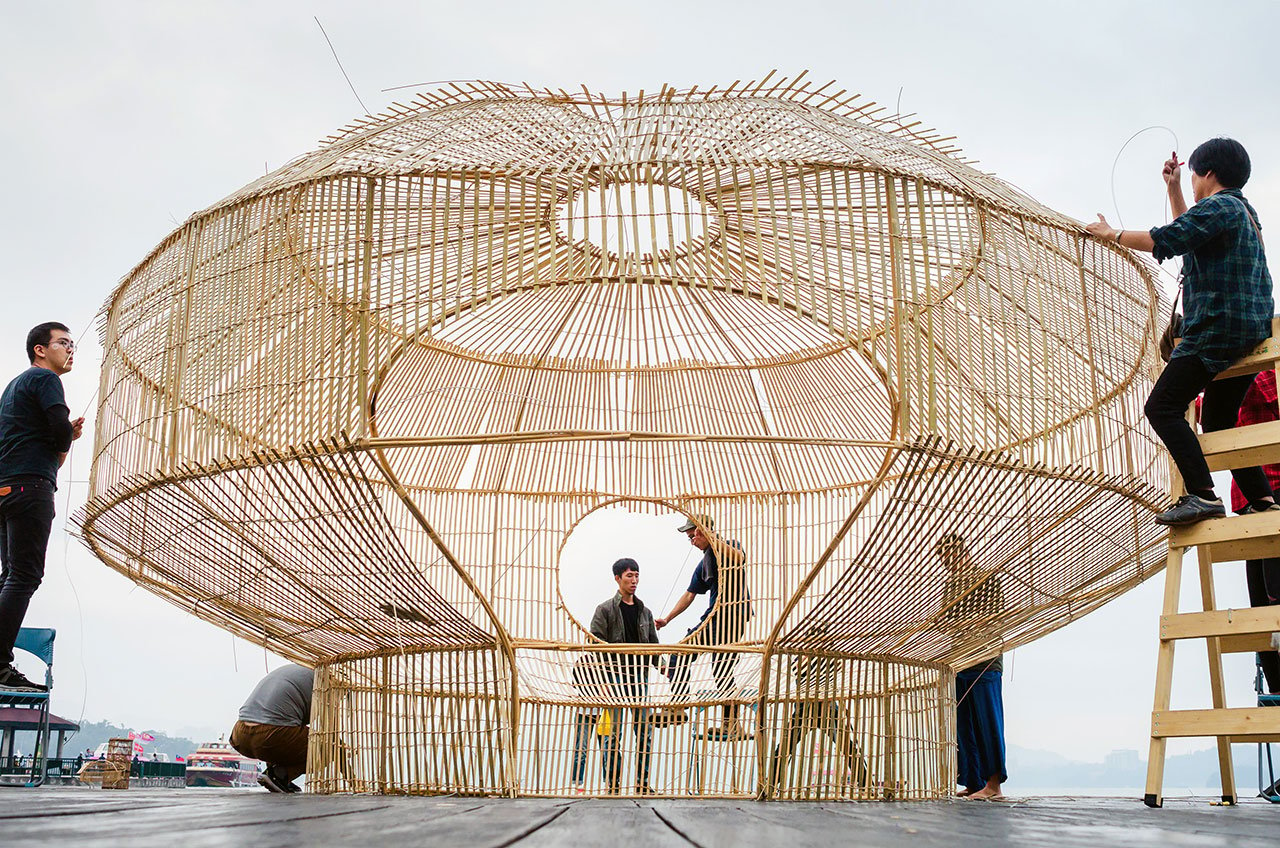 Fish Trap House workshop. Photo by Chien Hao Lin.