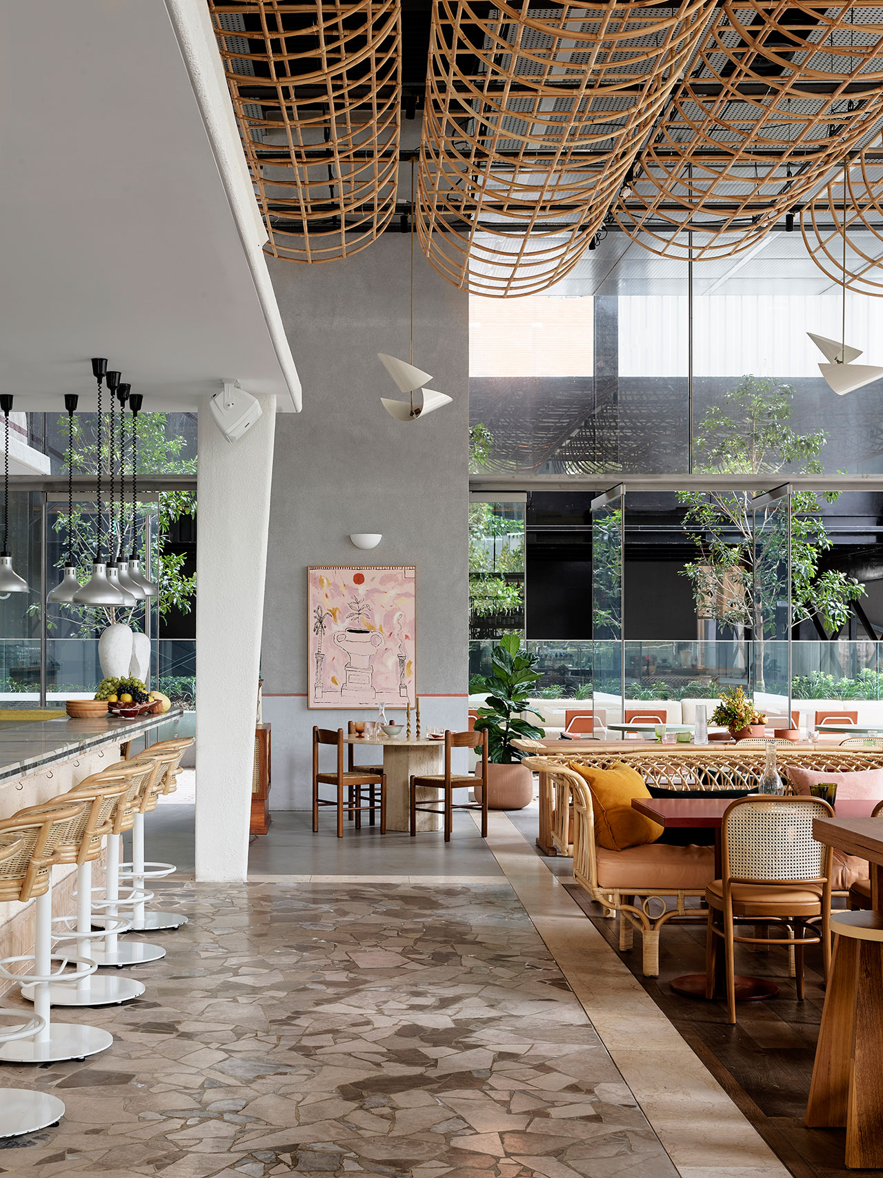 Glorietta restaurant by Alexander &amp; CO.
Photo by Anson Smart.