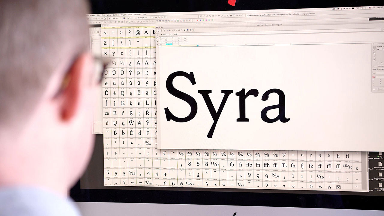 Goudy and Syracuse: The Tale of a Typeface Found video screenshot © Syracuse University.