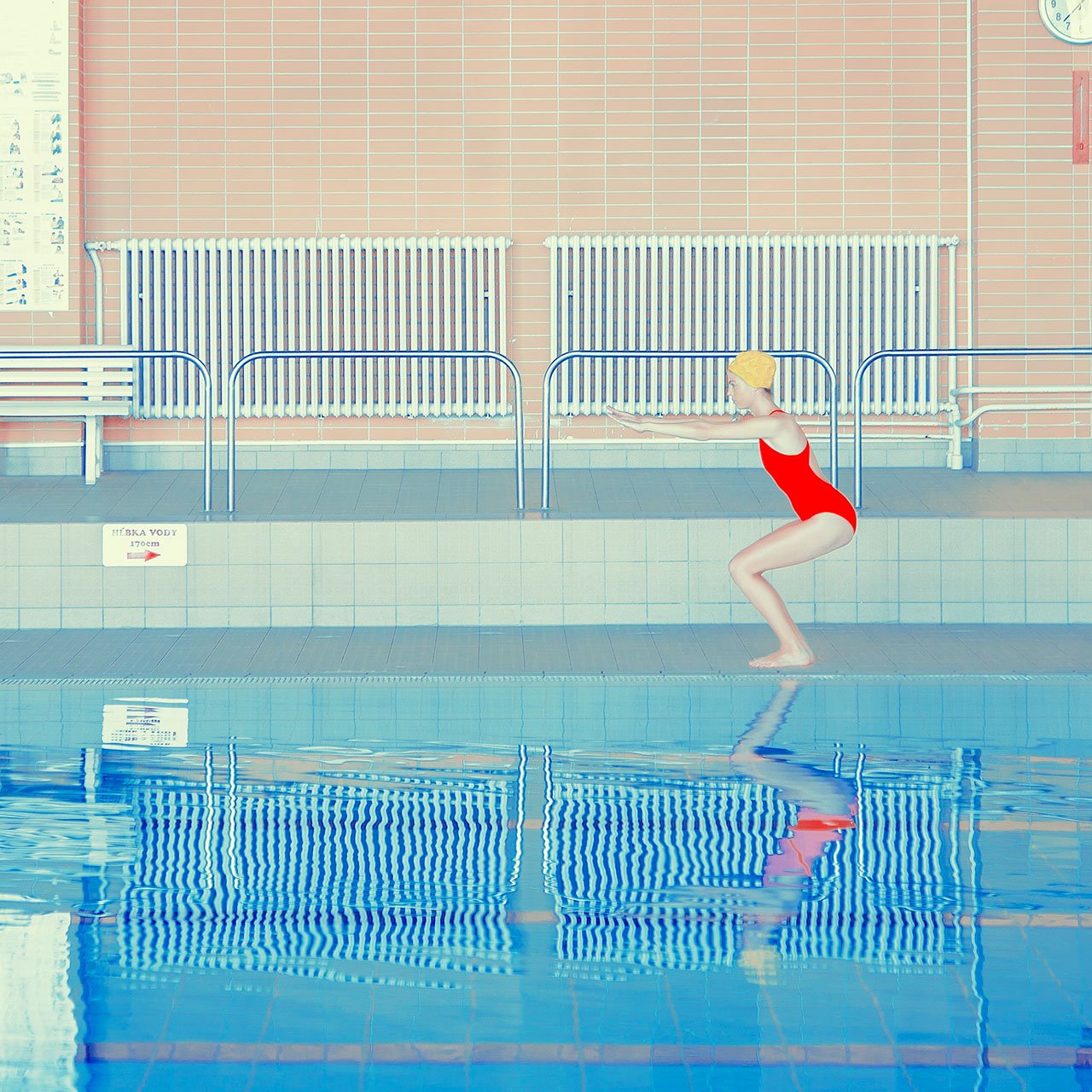 玛丽亚 Švarbová，游泳系列。 © 玛丽亚 Švarbová。