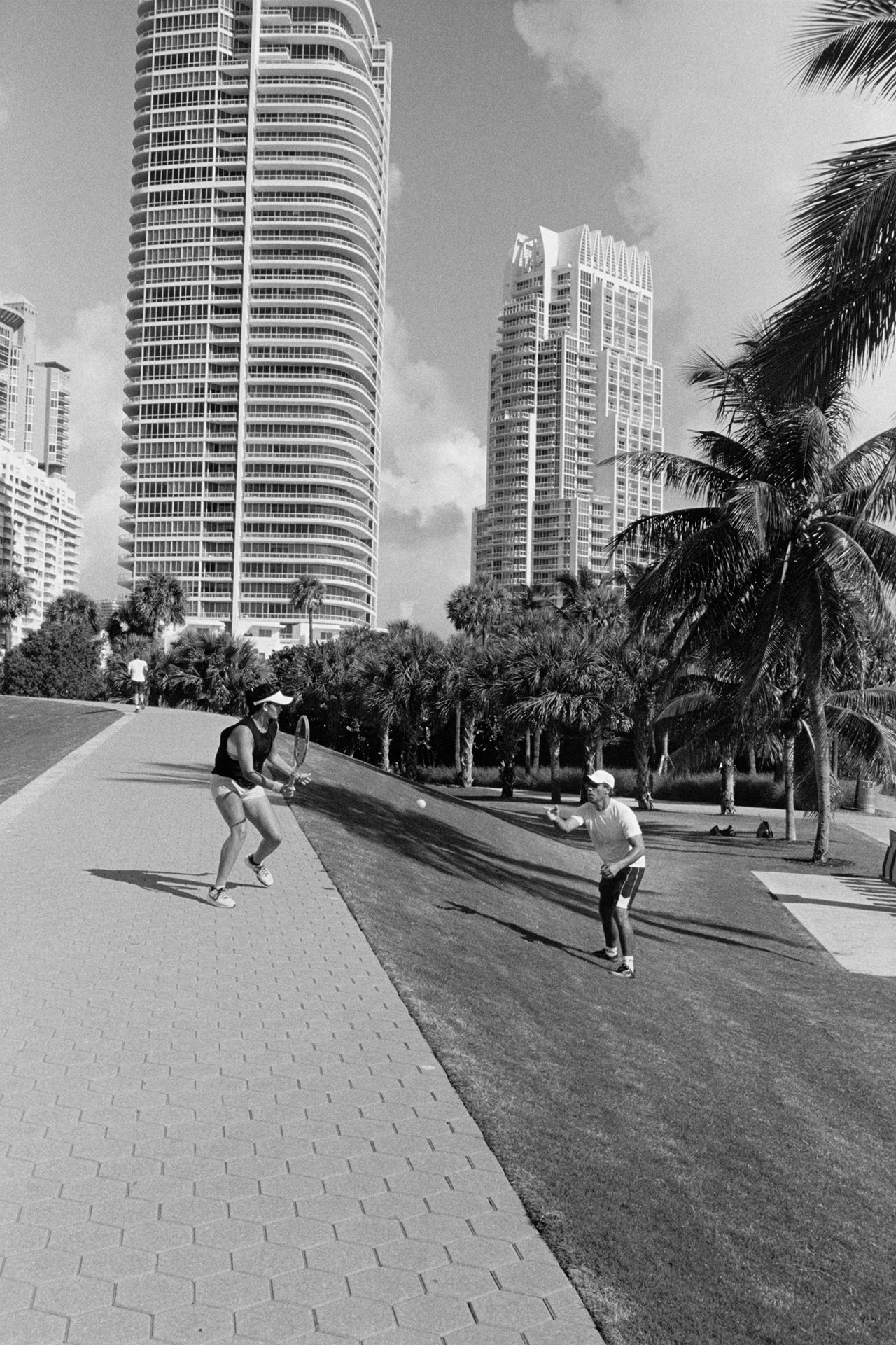 Fitness coach, South Point, Miami Beach, Florida 2015.Photo © Stephan Würth. 