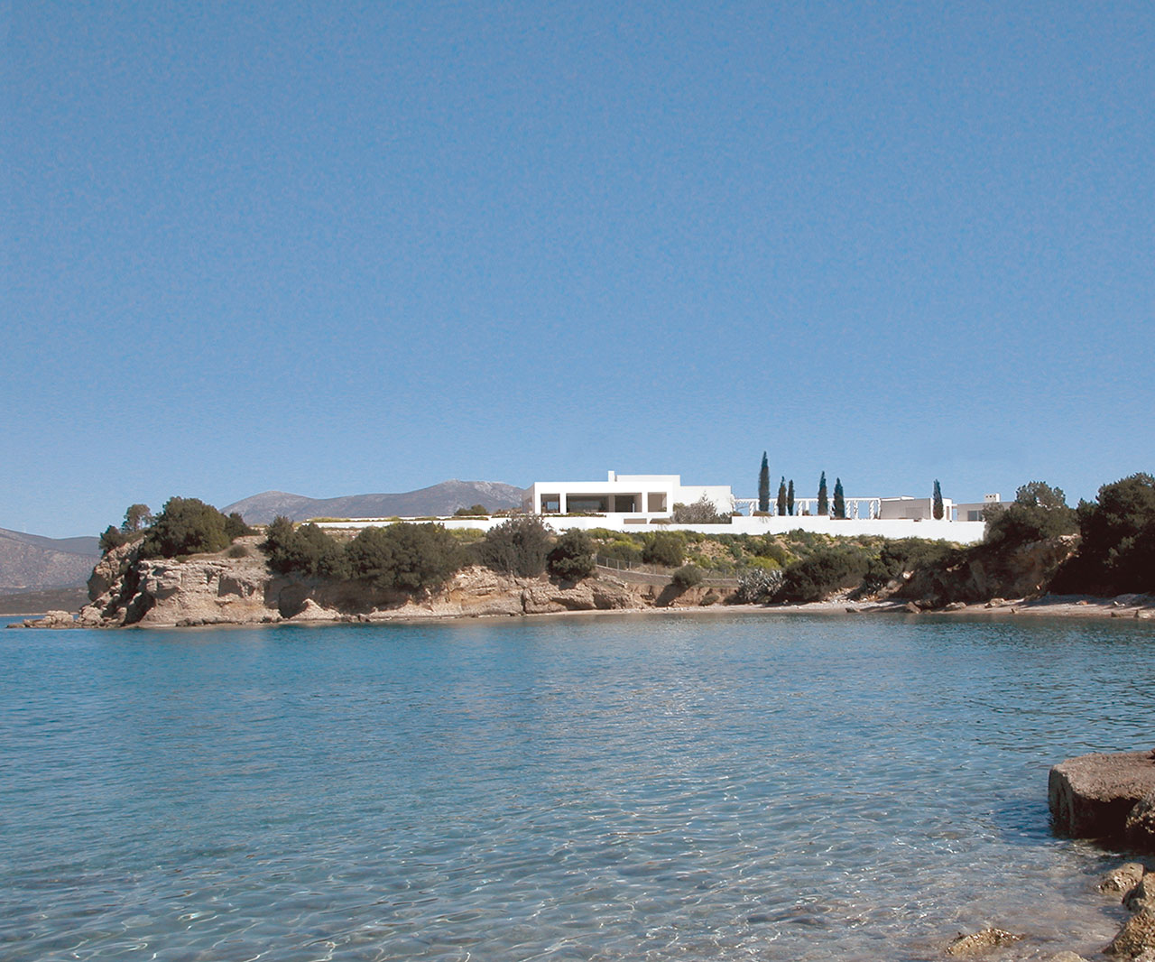 House in Koilada, Greece. Constructed by Domotekton. Photo © Nicos Valsamakis.