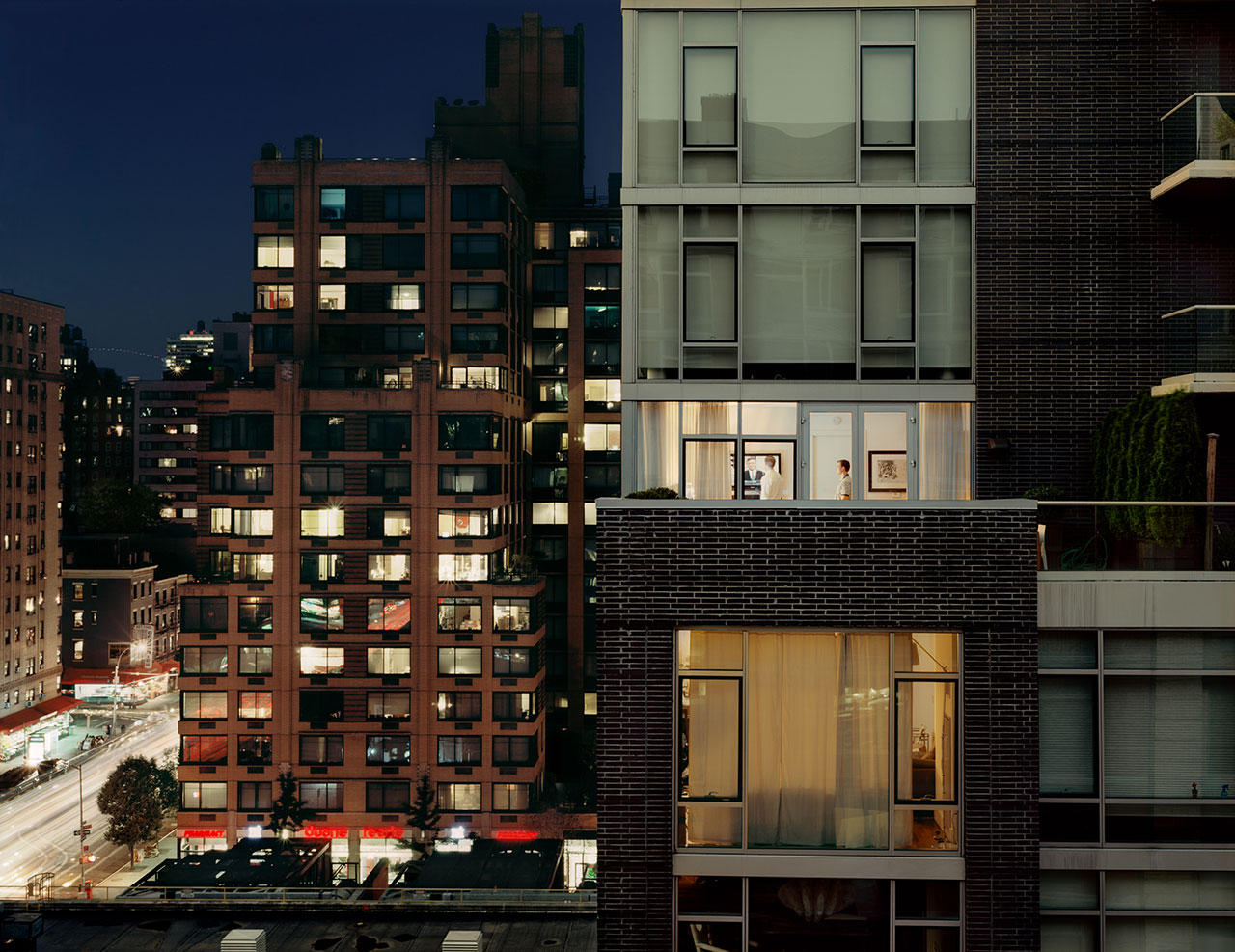 Out my window, New York City. Photo © Gail Albert Halaban.