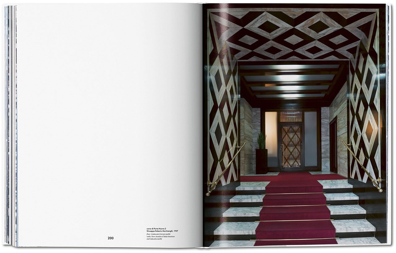 Entryways of Milan, book spread © Taschen.