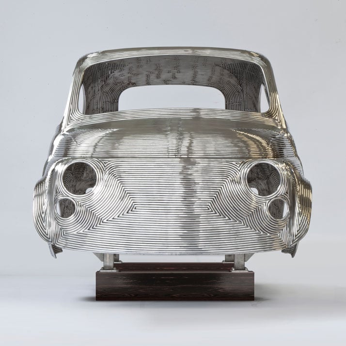 The Paris Review - Ron Arad's Haunting, Flattened Cars Remind of