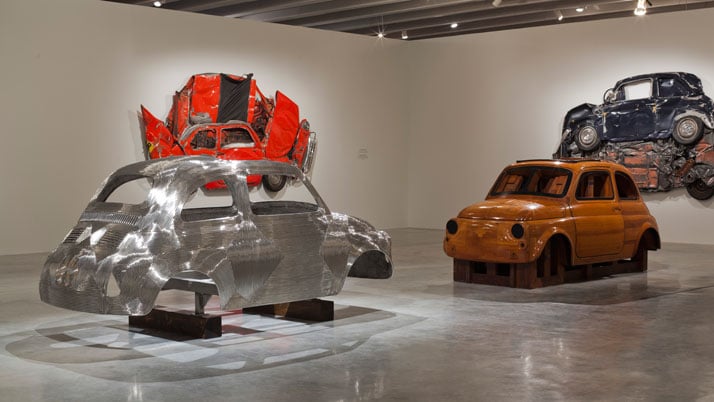 In Reverse, Installation View.Courtesy of Ron Arad Associates.