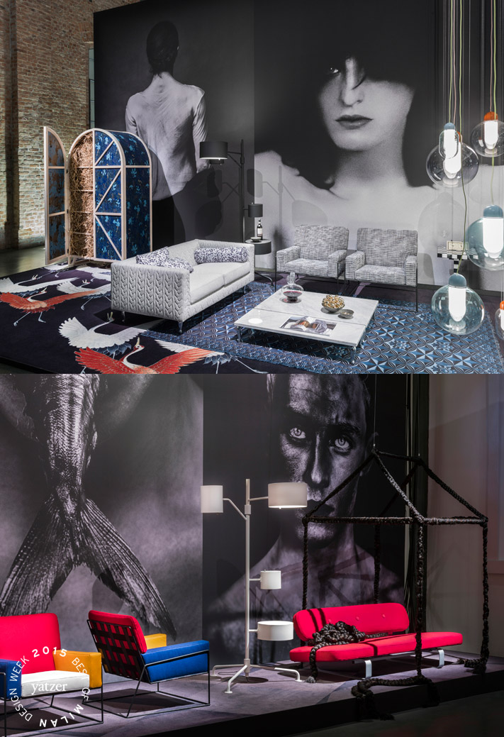 MOOOI presented its new collection at via Savona 56 with Rahi Rezvani’s artistic photography as the backdrop! Photo by Andrew Meredith.