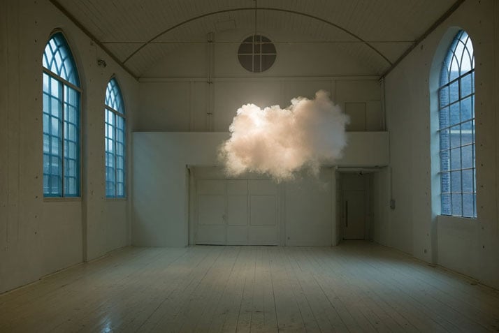 Berndnaut Smilde, Nimbus II, 2012.Digital C-type Print.75x112 cm.Hotel MariaKapel, Hoorn.photo: Cassander Eeftinck Schattenkerk.