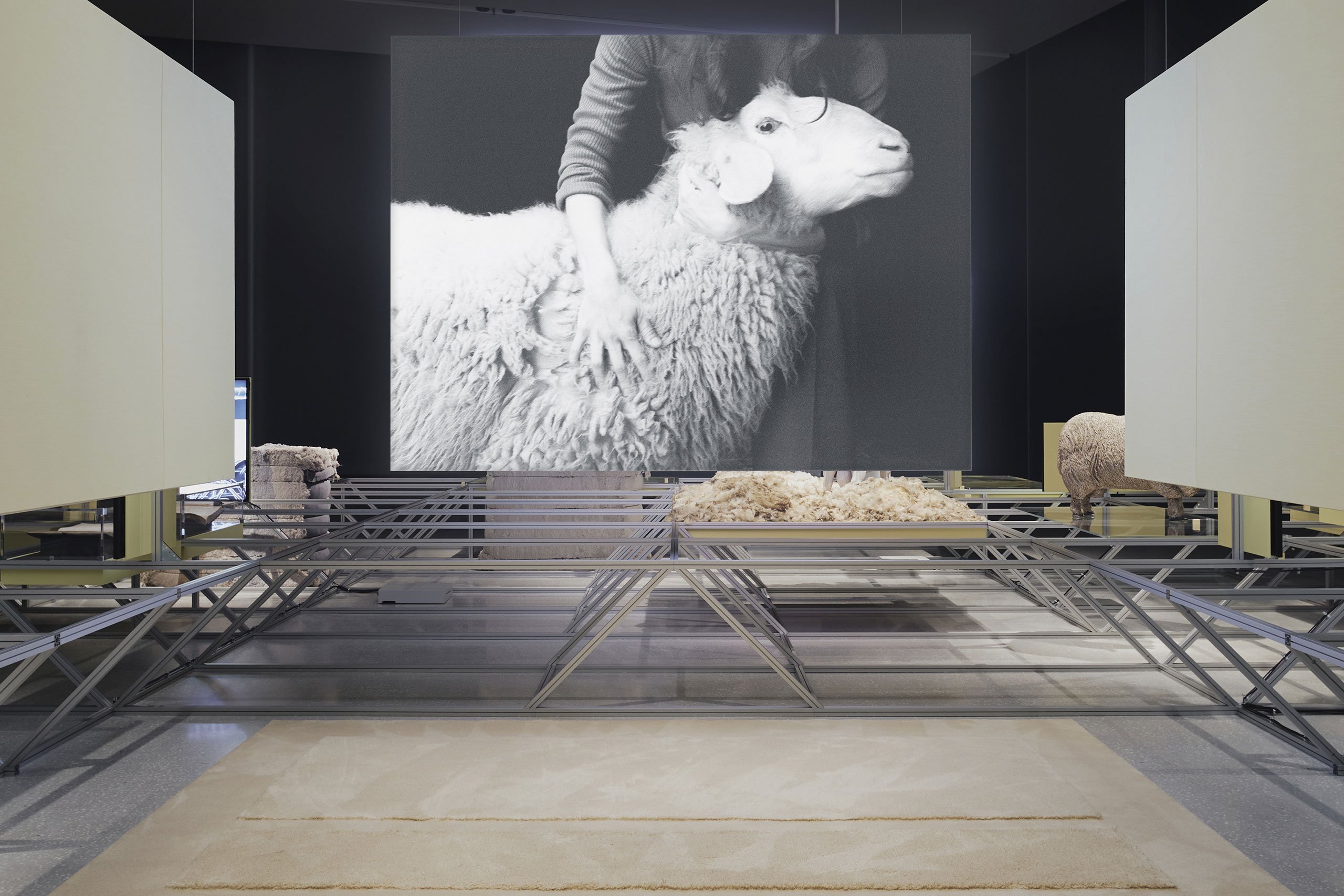 Oltre Terra is an ongoing investigation conducted by Formafantasma focused on the history, ecology, and global dynamics of the extraction and production of wool. Commissioned by the National Museum of Oslo, and curated by Hanne Eide. Photgraphy © Gregorio Gonella.