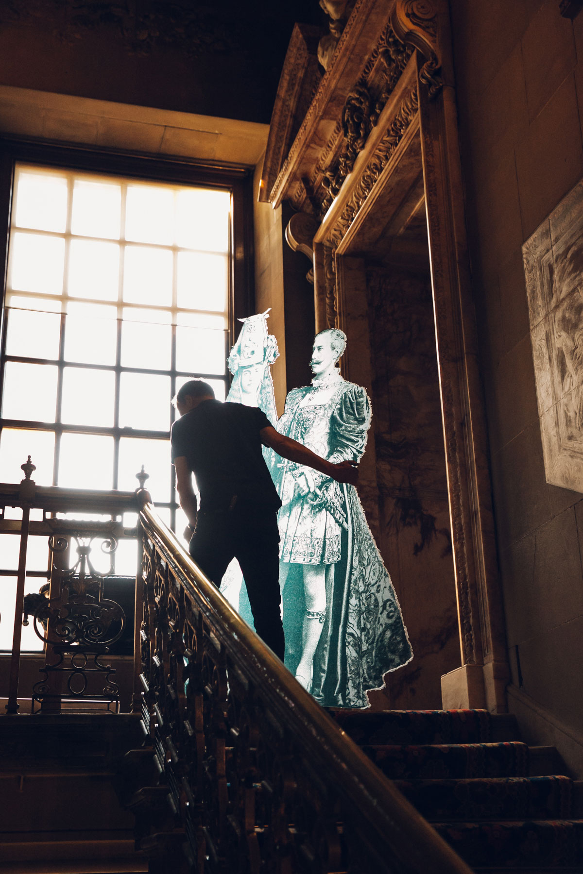 The making of "House Style: Five Centuries of Fashion at Chatsworth" exhibition. ​Photo © Chatsworth House Trust.