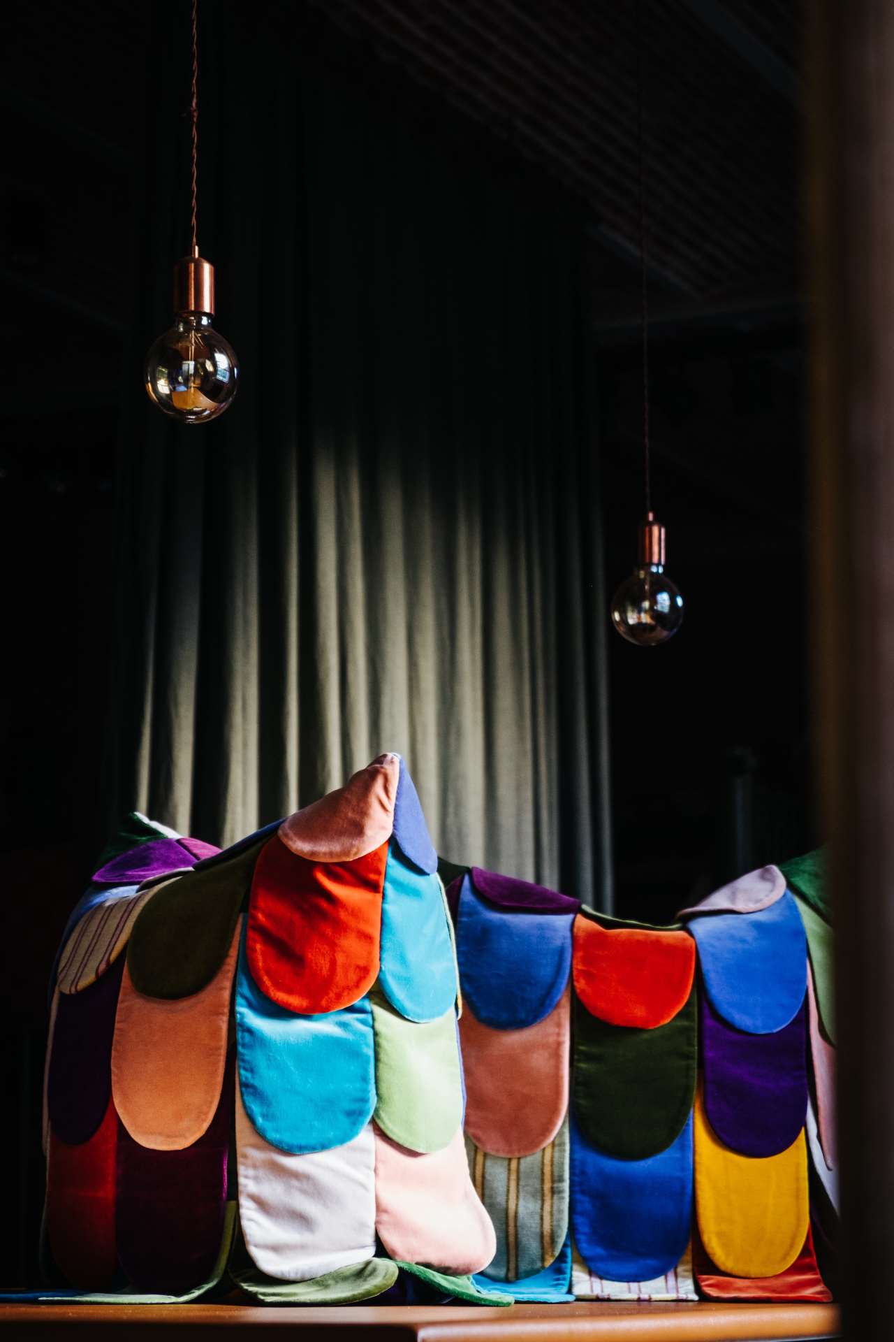 JPDEMEYER&amp;CO's latest cushion &amp; fabric collections presented at Palazzo Clerici during Milan Design Week 2019. © JPDEMEYER&amp;CO. 