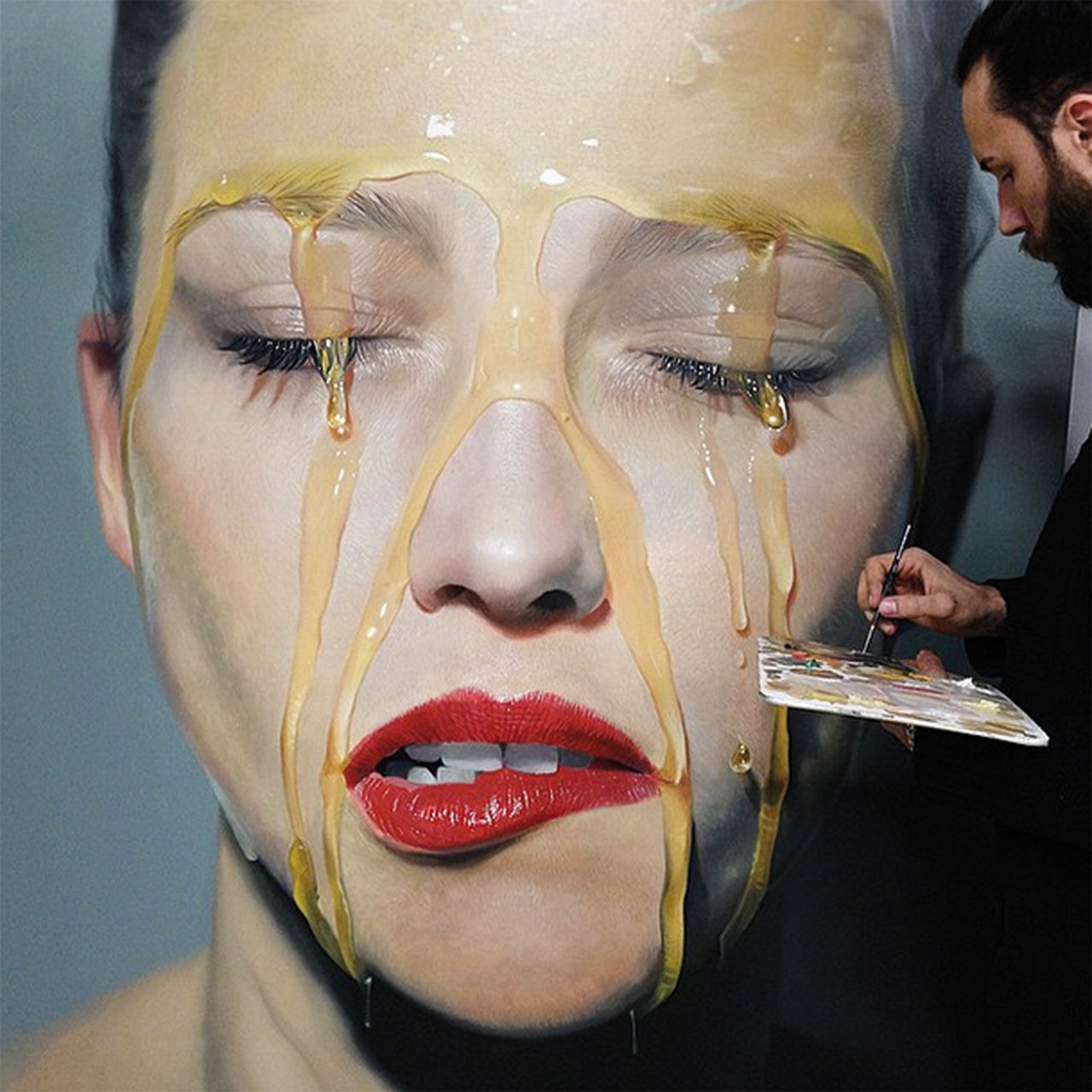 Mike Dargas, Golden Thoughts (in progress), 2015.