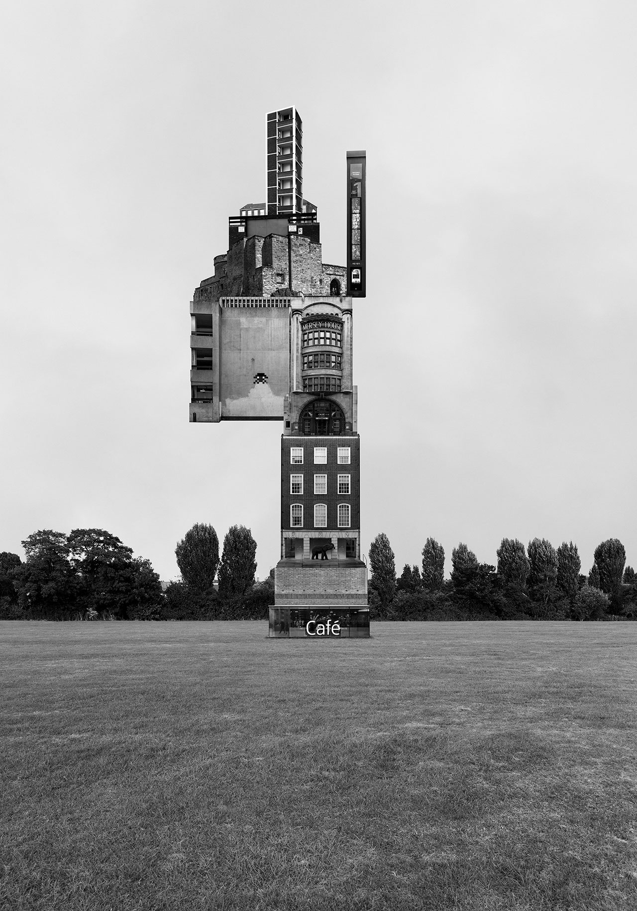 Beomsik Won, Archisculpture 026, 2014. Archival pigment print, 100x70 or 171x120cm. 