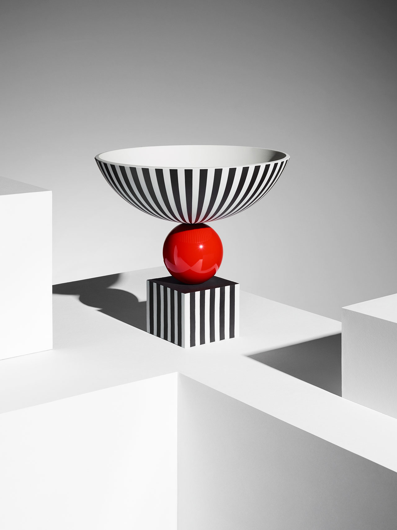 Wedgwood by Lee Broom, Bowl On Red Sphere. Photo by Michael Bodiam.