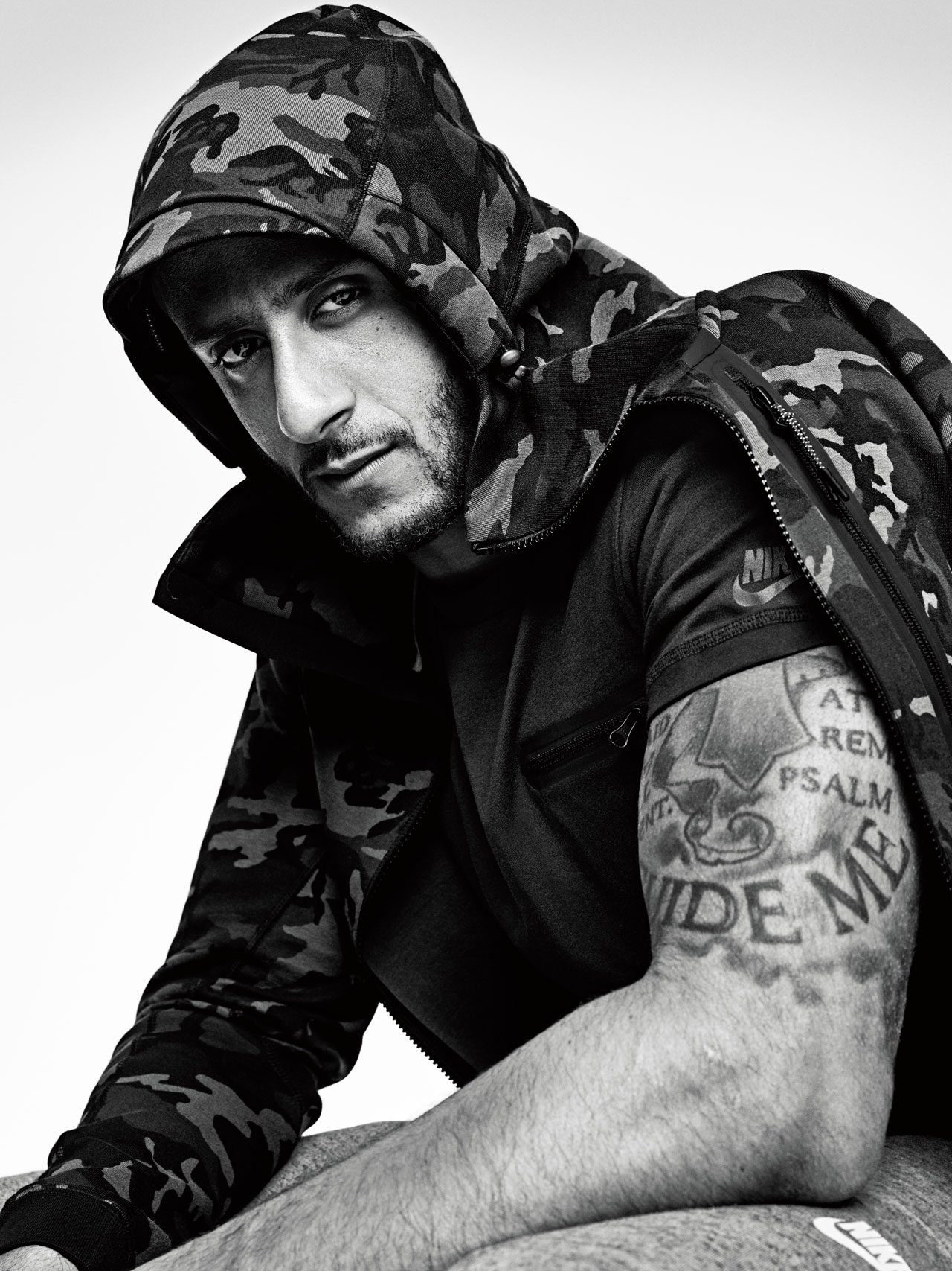 Colin Kaepernick, photo © 2015 Nike, Inc.