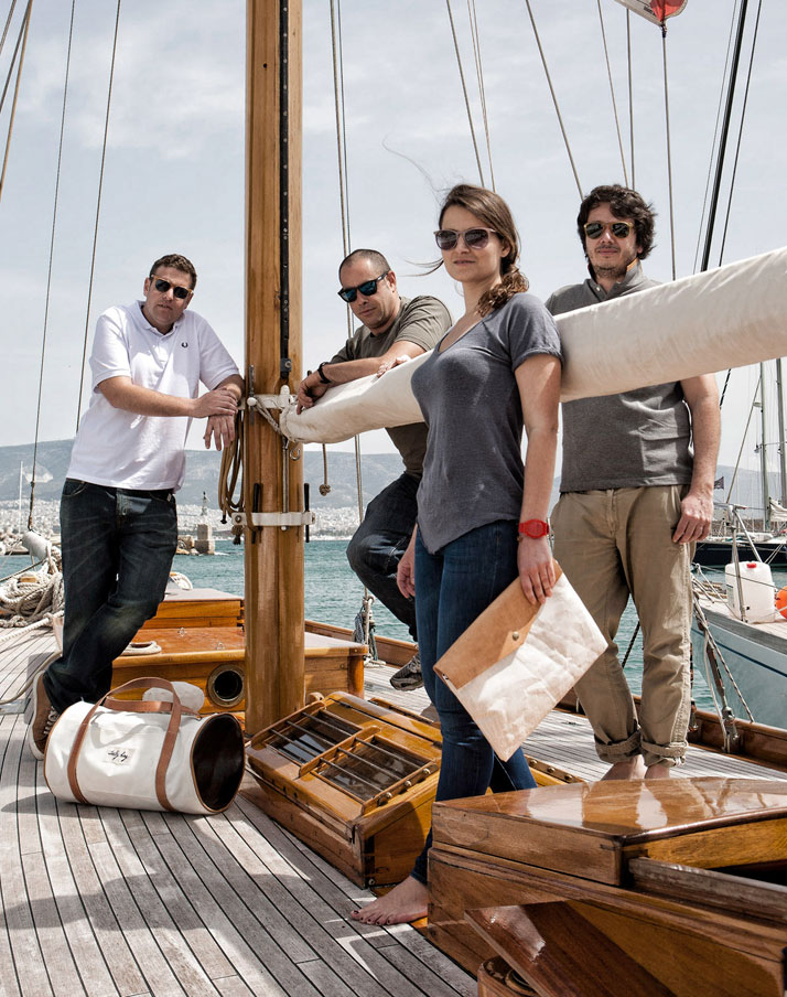 Panos Varouhas, Stratis Andreadis, Chrysa Halikiopoulou and Spyros Daikos. Photo © Salty Bag.