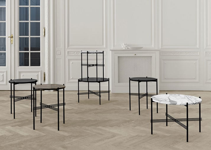 TS Tables by GamFratesi for Gubi.