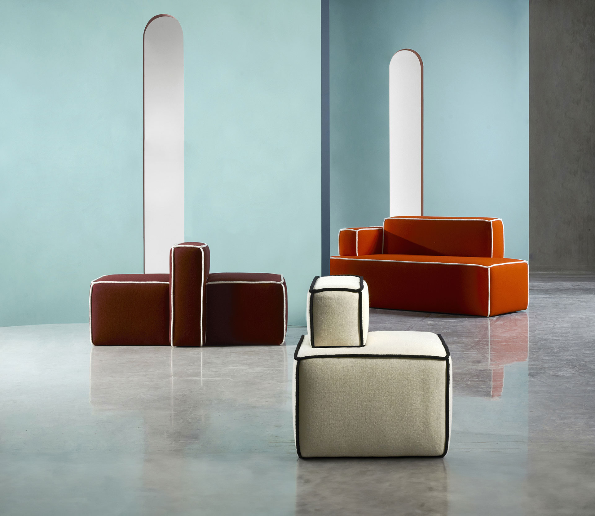 The Thread modular sofa series by Färg &amp; Blanche for Johanson. 