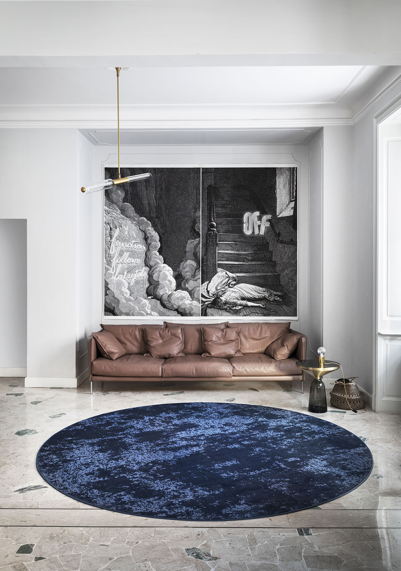 YOKO carpet from the NEBULA collection by Cristina Celestino for Besana Carpets Lab.