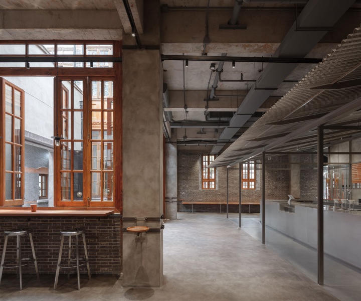 Neri&Hu Design a Café in Downtown Shanghai That Highlights the City's Architectural Heritage