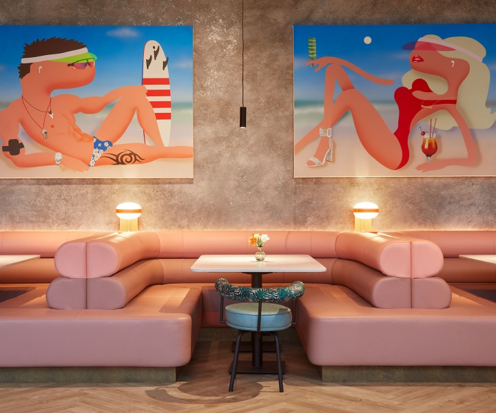 An Australian All-Day Restaurant in London is an Urban Oasis of Art Deco Glamour