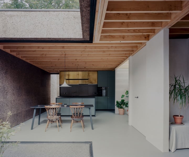 Architect Charles Wu Uses Cork to Imbue his Minimalist London Home with Earthy Textures and Aromas