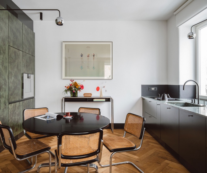 Katarzyna Baumiller's Spin on Early-Modernism Elevates a Pre-War Warsaw Apartment 