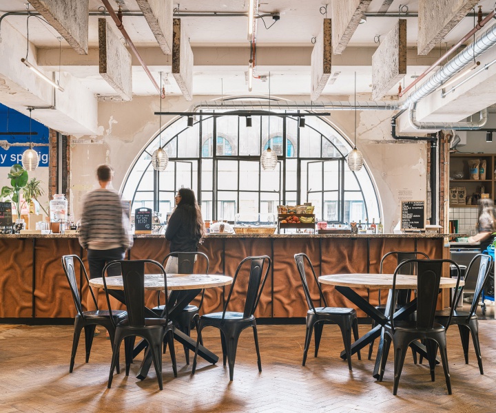 A Coworking Space in London Champions the Art of Low-Impact Retrofitting
