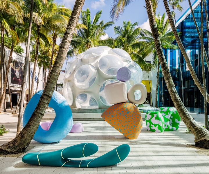 Tomorrow Land: Studio Proba Turns Miami Design District into a Dali-esque Playground