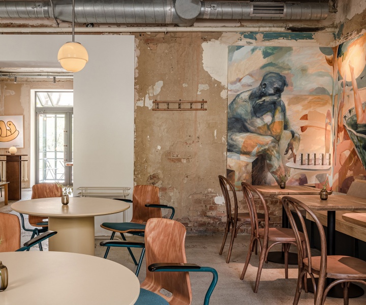 The Urban Grit and Vintage Charm of Dubler Café in Kyiv