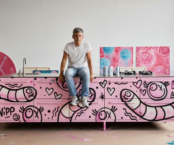 The Amour Collection: André Saraiva Applies his Signature Graffiti Iconography to Vipp's Iconic Products