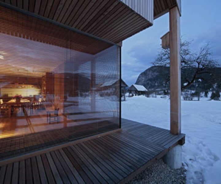 6x11 Alpine hut by OFIS Architects
