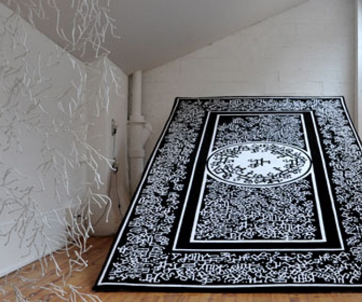 Occidorient carpet by François Mangeol