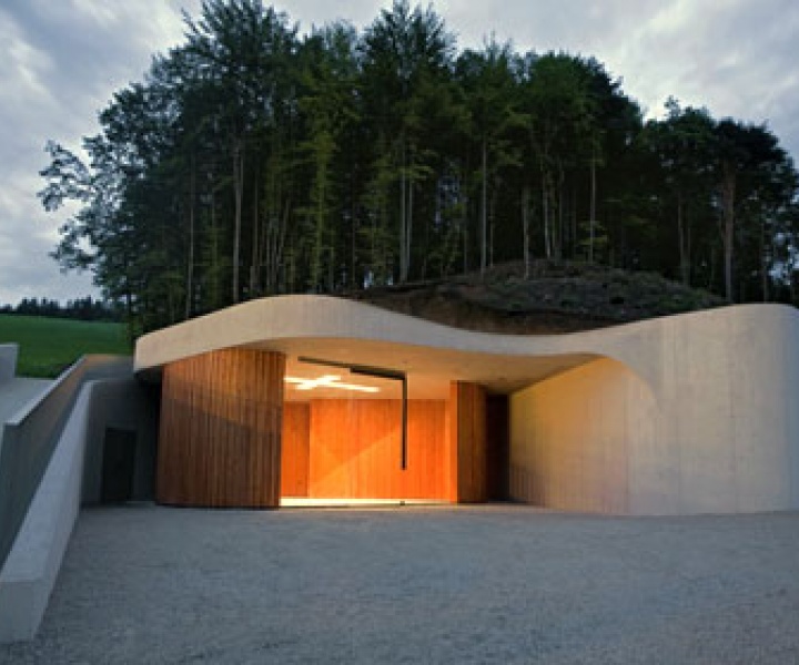 Farewell Chapel by OFIS Arhitekti in Slovenia