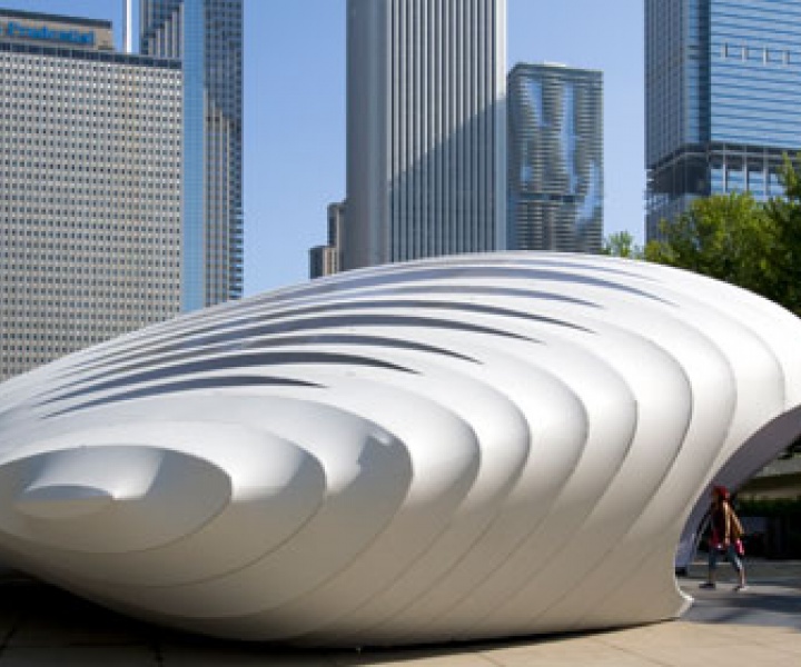 The Burnham Pavilion by Zaha Hadid Architects in Chicago