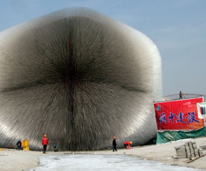 Seed Cathedral for the UK Shanghai Pavilion by Heatherwick studio