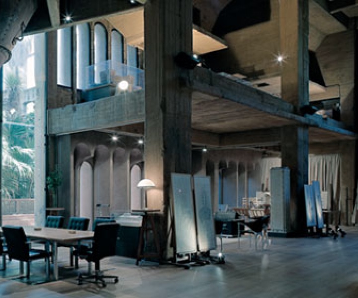 A former Cement Factory is now the workspace and residence of Ricardo Bofill