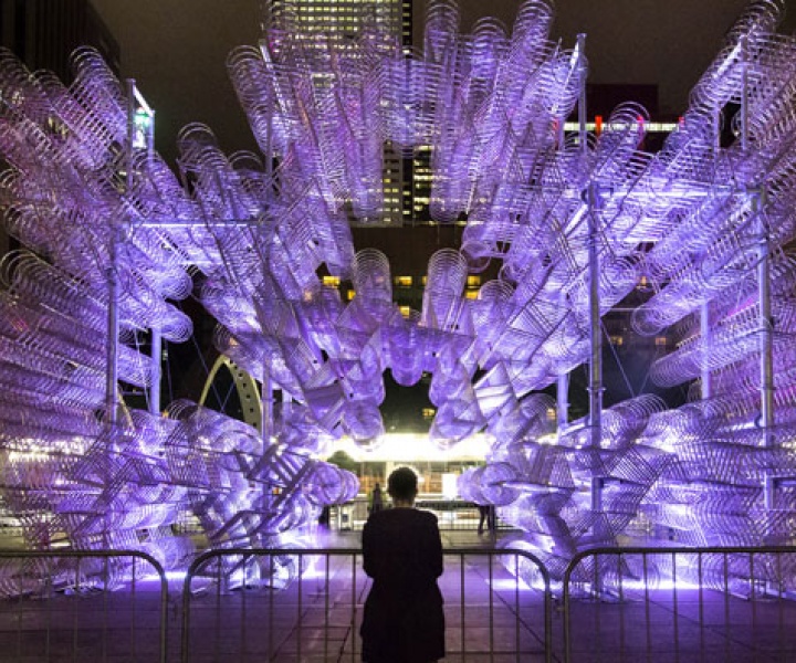 Ai Weiwei's 3.144 Bicycles On Toronto's Nathan Phillips Square