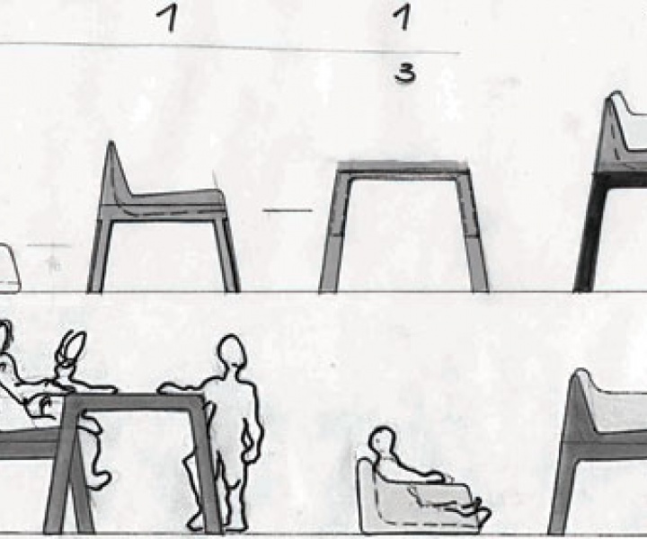 Children's furniture series by RAFASCHIERI DESIGN STUDIO