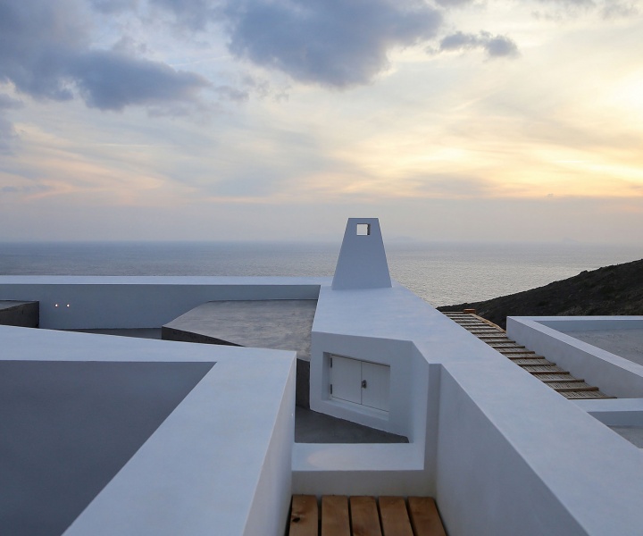 A Pair of Summer Houses on Syros, Greece by Block722 Architects