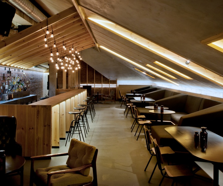 The ATTIC Bar By Inblum Architects In Minsk, Belarus