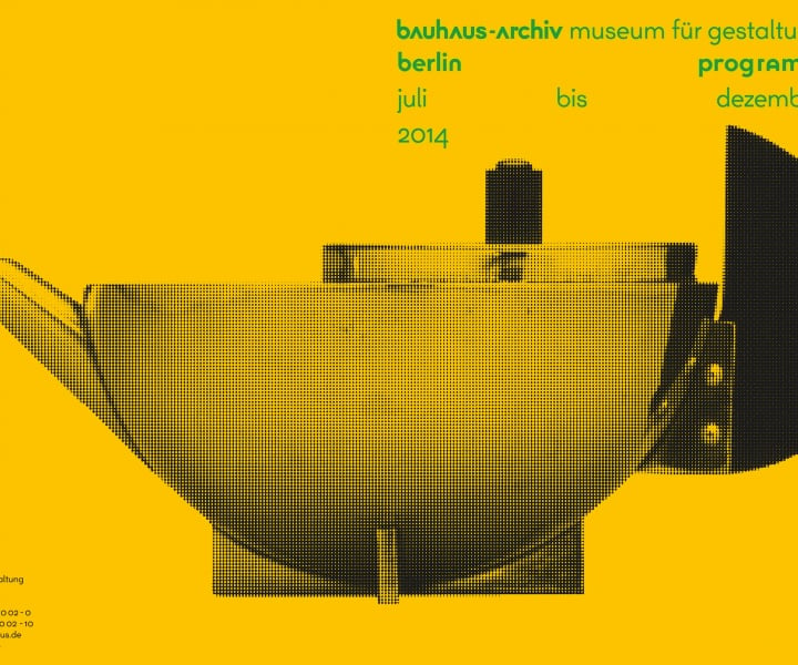 The First Corporate Identity of The Bauhaus-Archiv Museum in Berlin