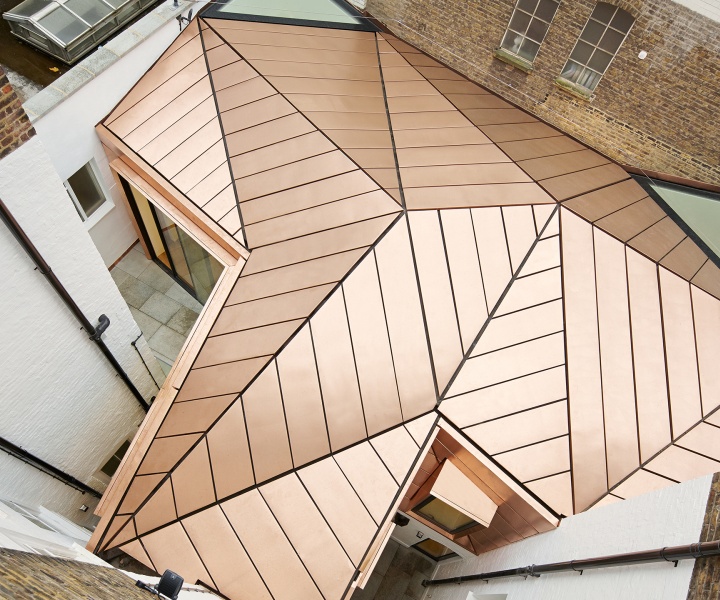 When A Copper Roof Steals The Show In A Working Environment...