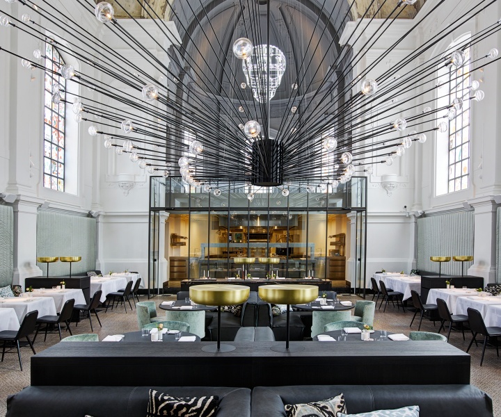 Piet Boon Studio Transformed A church Into 'The Jane' Restaurant in Antwerp