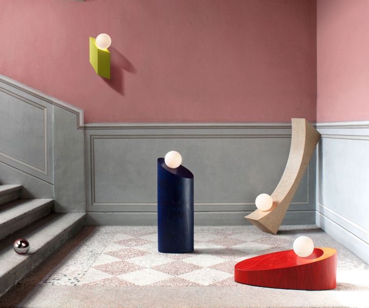 'In the Shadow of a Man' Collection of Sculptural Light Objects by Child Studio